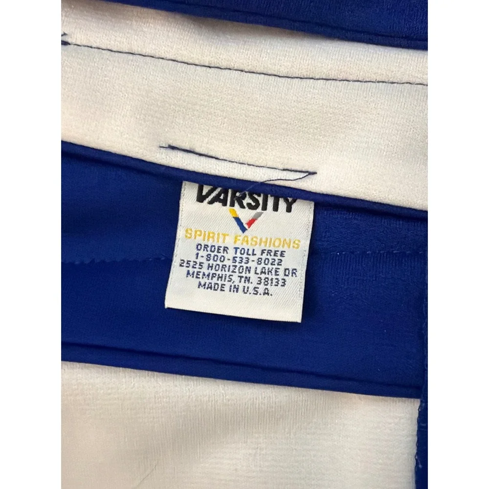 Varsity Spirit Fashions Cheer Uniform Set Blue White Charter Cosplay Halloween